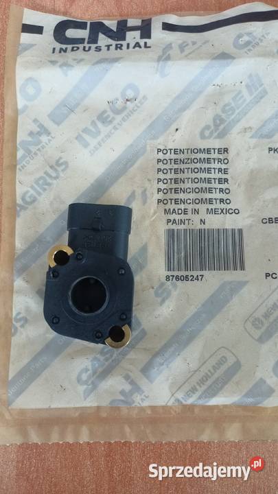 Potencjometr CASE 87605247 Łubowo sprzedam