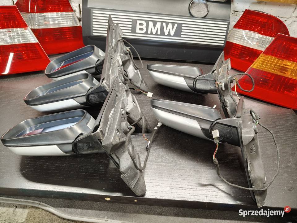 Bmw e46 sedan lusterko lewe 5pin 3pin Europa łódzkie Aleksandrów Łódzki