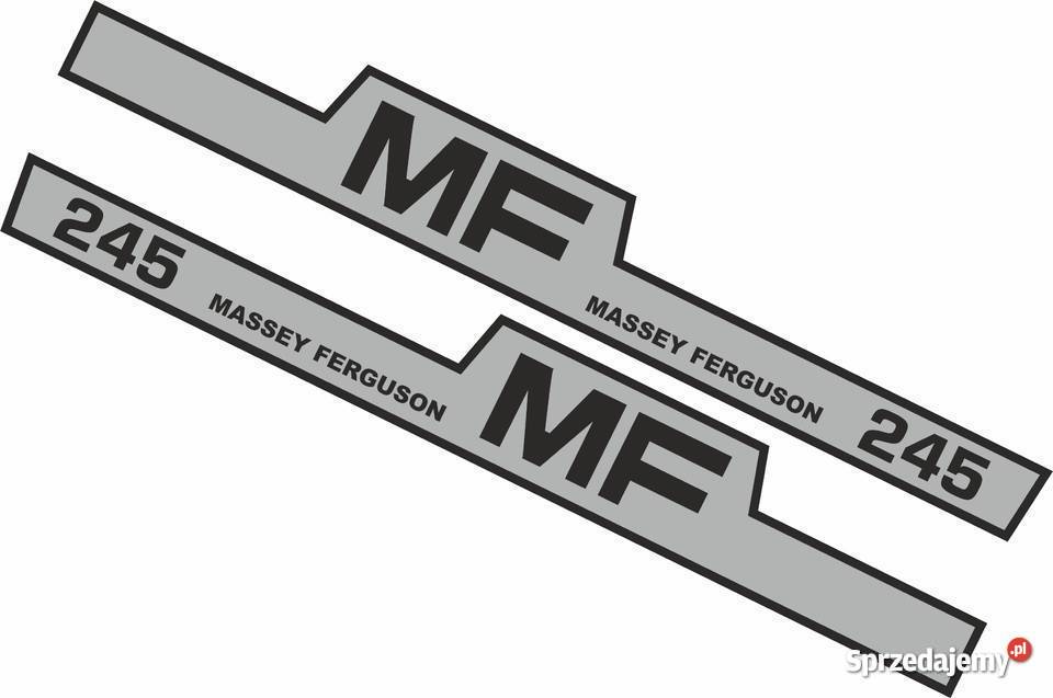 naklejki massey ferguson 245
