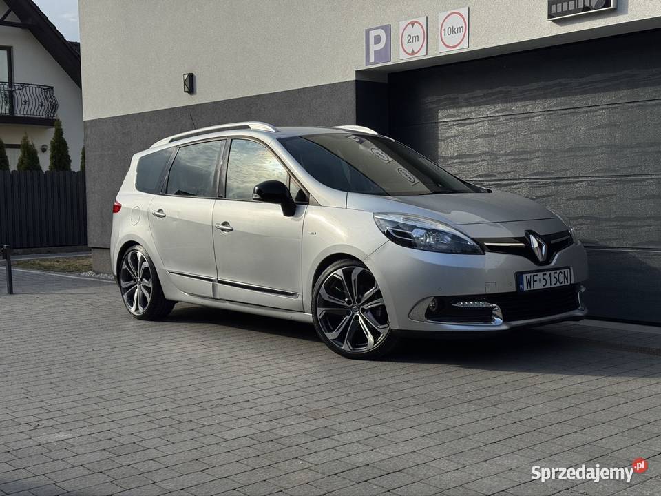 Renault Grand Scenic III lift Bose 16 dci 130 82 światła LED Warszawa