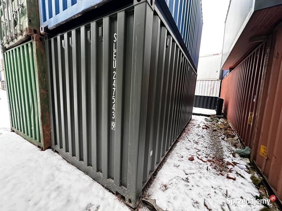 KONTENER MORSKI 20 DV ONE WAY NOWY MAGAZYNOWY Biznes i Przemysł