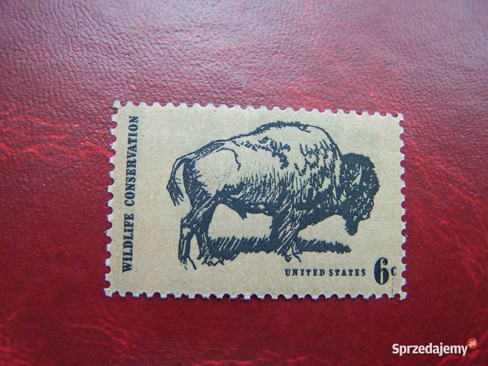 USA 1970 MNH Mi 1004 Fauna Bizon Tychy