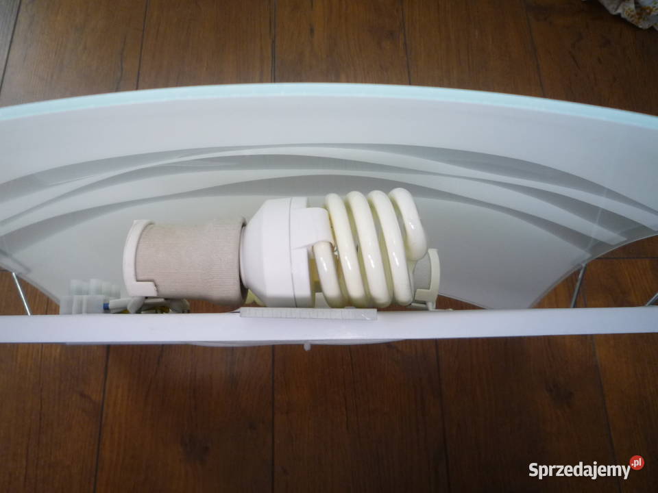 Plafon biały lampa sufitowa Nowa beżowy Dom i Ogród Szczecin