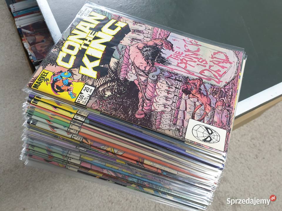 Conan The King 27 komiksów Marvel USA 19841989 pomorskie Gdynia
