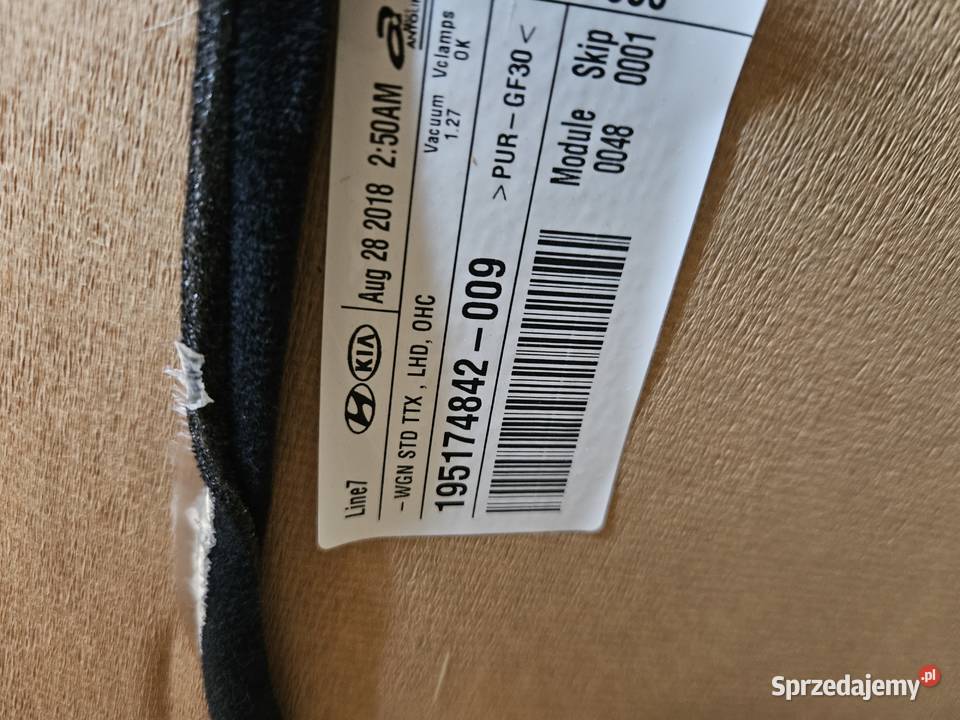 PODSUFITKA HYUNDAI I30 III KOMBI SW OE ŁADNY Warszawa