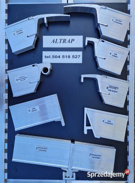 Najazdy aluminiowe ALTRAP 24m 24t najlepsze ceny Wyszków sprzedam