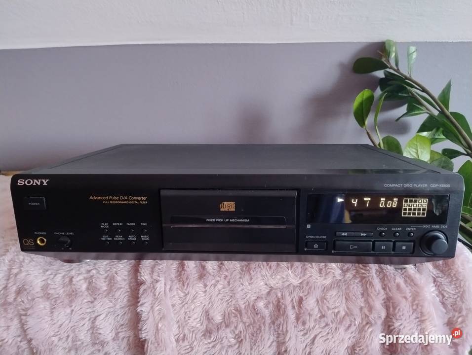 Odtwarzacz CD sony cdp xe 800 z pilotem Trzebuska