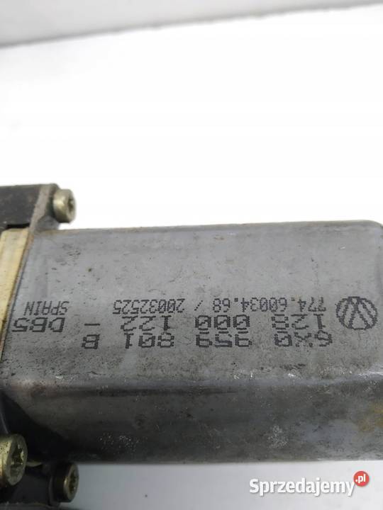 MECHANIZM SZYBY PRAWY PRZÓD 6D0959801B VW
