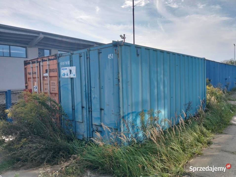 Sprzedam kontenery morski socjalny Gdańsk