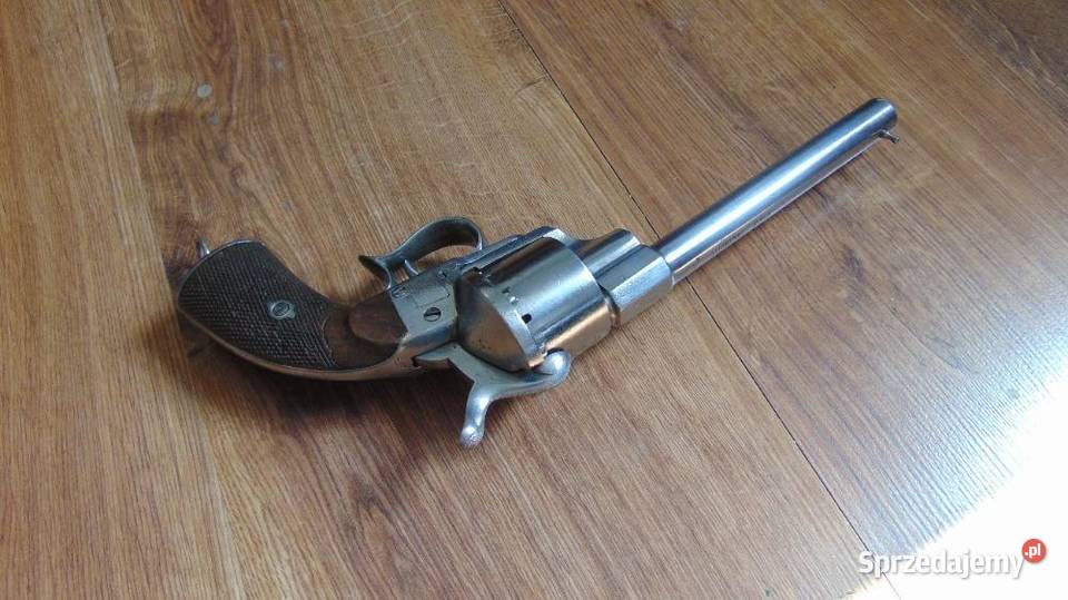Wyjątkowy duży rewolwer Lefaucheux M 1854