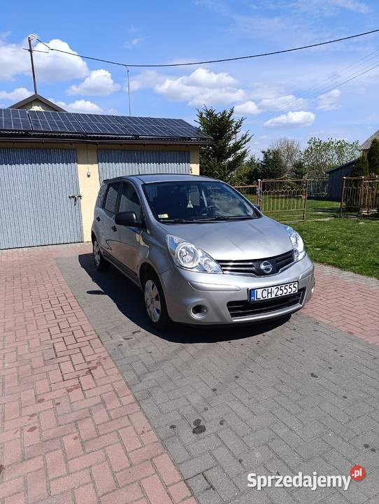 Nissan note 14 benzyna 103 lubelskie Ruda-Opalin