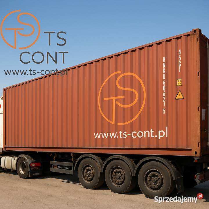 Kontener morski magazynowy budowlany 40 HC Kraków