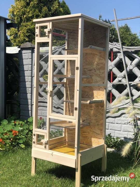 Klatka drewniana koszatniczki szynszyla gryzonia sprzedam