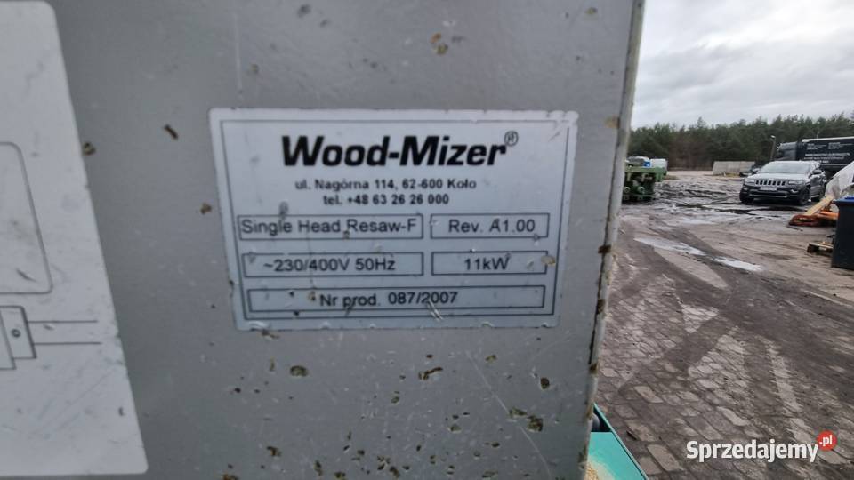 piła taśmowa trak Wood Mizer SHRF Karsin