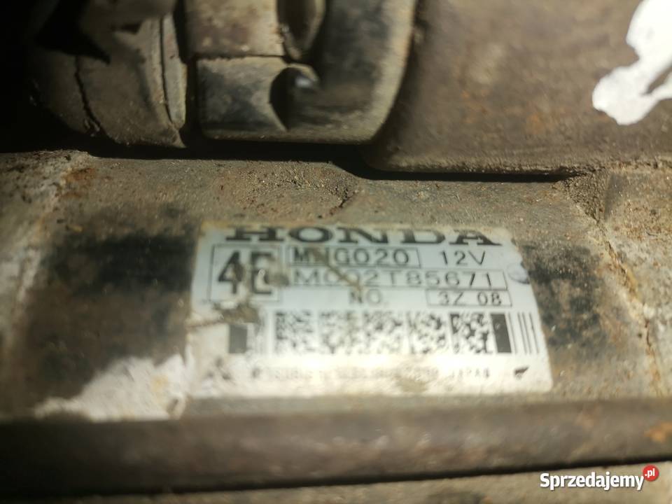 Rozrusznik Honda Accord 7 VII 22 0204R osobowe Wisznice