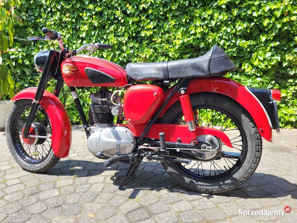 BSA C15 250 1959 r renowacji pełna historia łódzkie Zduńska Wola