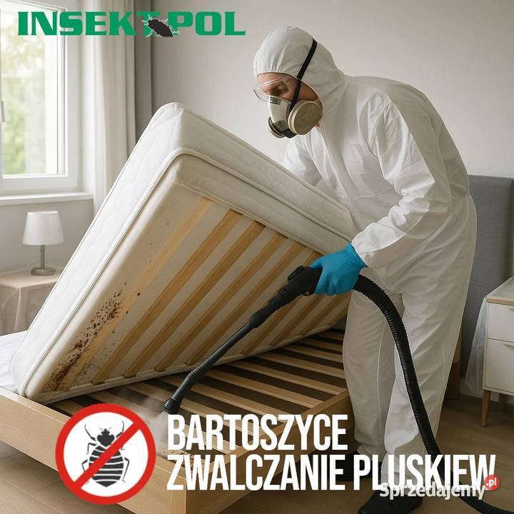 Zwalczanie pluskiew Bartoszyce Odpluskwianie Dezynfekcja i sterylizacja