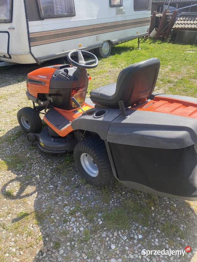 Kosiarka traktorek husqvarna z koszem Dom i Ogród Niechorze