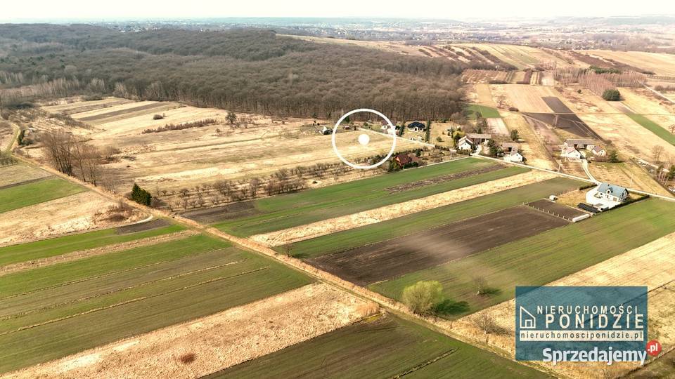 Działka budowlana lesie Widuchowa Busko-Zdrój