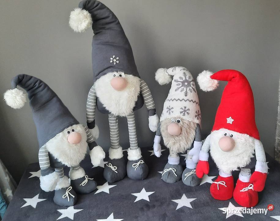 Śliczny Skrzat Świąteczny Duży 75 Kraków
