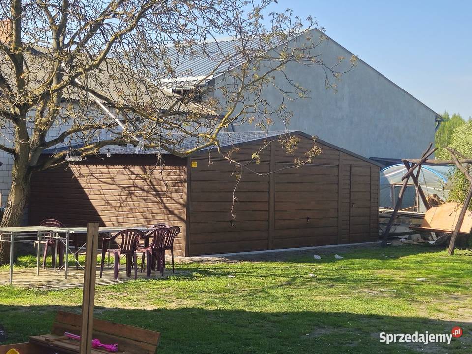 8x6 Garaze Blaszane Garaż Blaszany Blaszak 329zł/m2