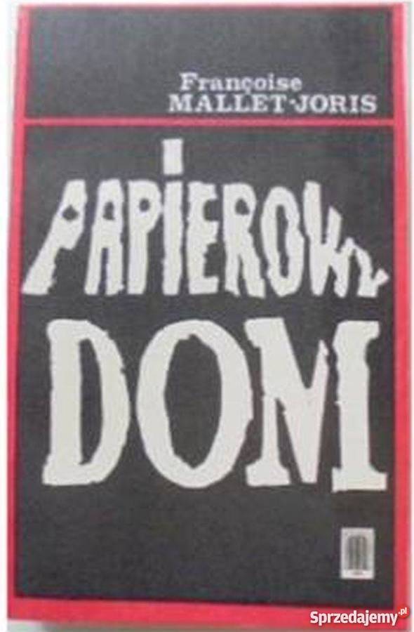 PAPIEROWY DOM JORISMALLET FRANCOISE