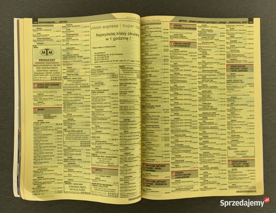 Polskie ksiażki telefoniczne Rzeszów 2002