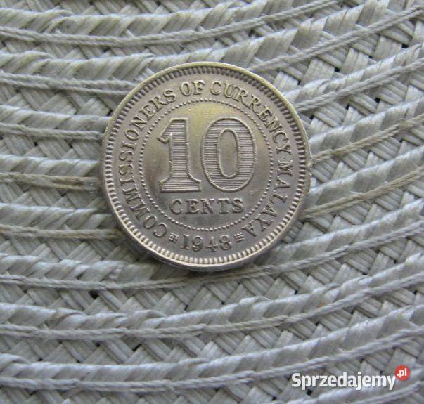 Malaje 10 Cent 1948r Kalisz