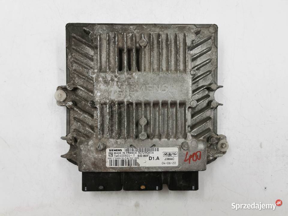 Sterownik Silnika Volvo S40 V50 20D 30729065A Wyszków