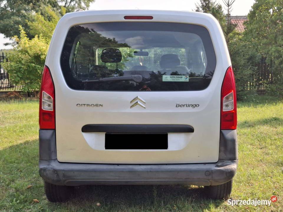 Citroen Berlingo II 16 bezwypadkowy ciężarowy Krasienin