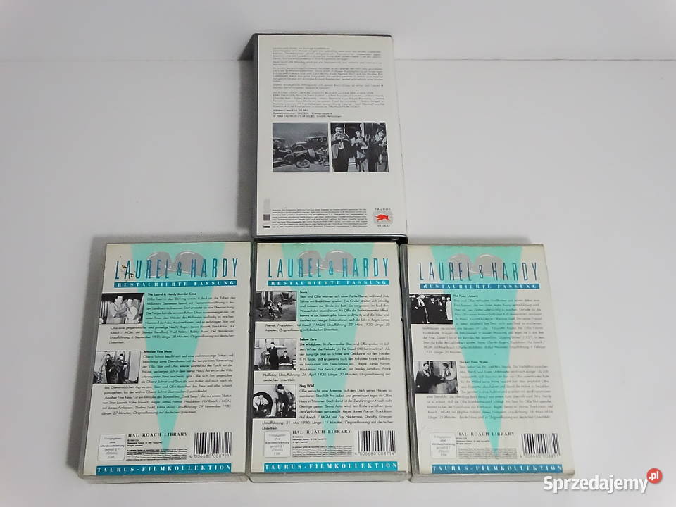 Flip i Flap cztery kasety z filmami VHS kaseta