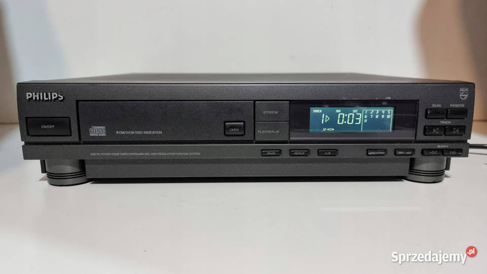 PHILIPS CD 230 CD230 Odtwarzacz kompaktowy Odtwarzacze CD i MD Międzychód