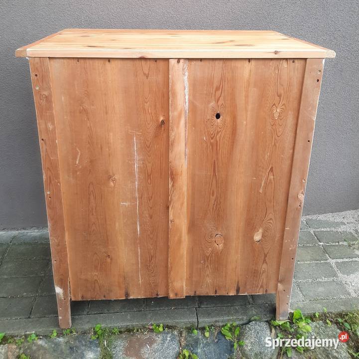Stara komoda szafka biała przecierana shabby Tczew
