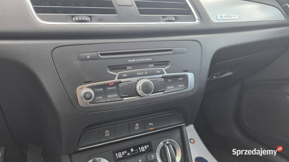 Audi Q3 bixenon ledy navi S line quattro światła do jazdy dziennej Lębork