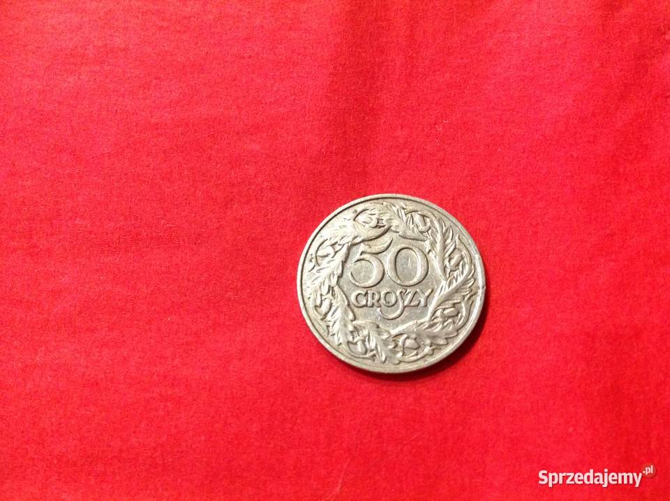 50 gr z 1923 nikiel Nowa Sól sprzedam
