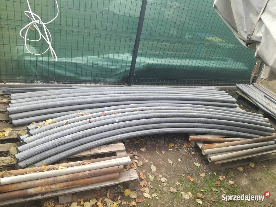 Konstrukcja Hali Łukowej Namiotowej 8x12 Wiata dolnośląskie Żarska Wieś