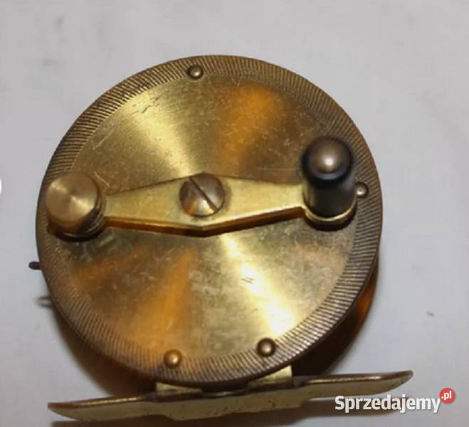 100 letni kołowrotek mosiężny Antyki