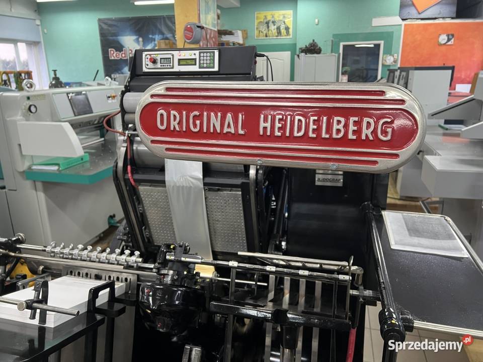 Złociarka Heidelberg GT 32x46 Hot Stamping Produkcja Radom sprzedam