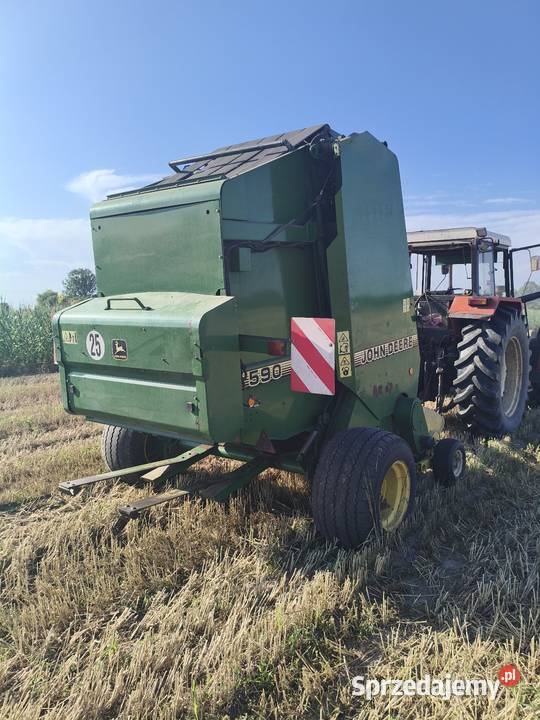 Prasa pasowa John Deere 590 Rolujące (belujące) lubelskie Kock