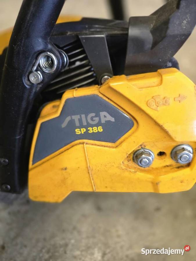 Piła motorowa stiga SP 386 urwany włącznik sania podkarpackie Dębica