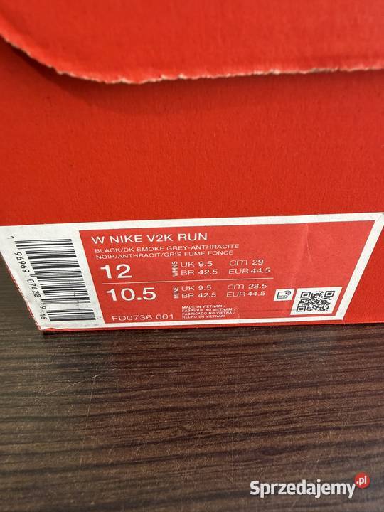 ButySneakersy Nike V2K Run FD0736001 Sportowe Poznań sprzedam