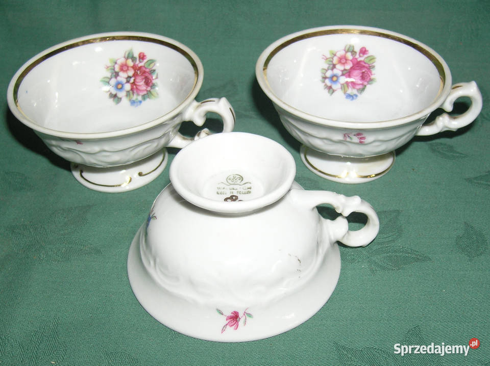 filiżanki vintage MIKS 01D Porcelana i szkło Bartków