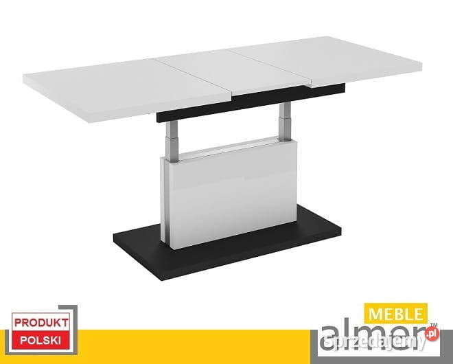 Ławostół L58 biały czarny Ława Stół rozkładany pomorskie