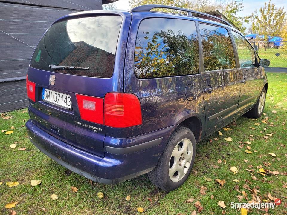 Sprzedam SEAT ALEHAMBRA 19TDI 140 2002r dolnośląskie Milicz