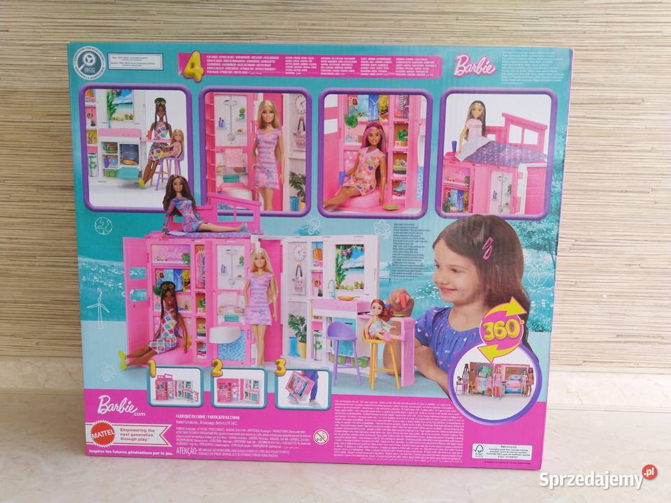 NAJTANIEJ Barbie Przytulny Domek Lalka i Zabrze