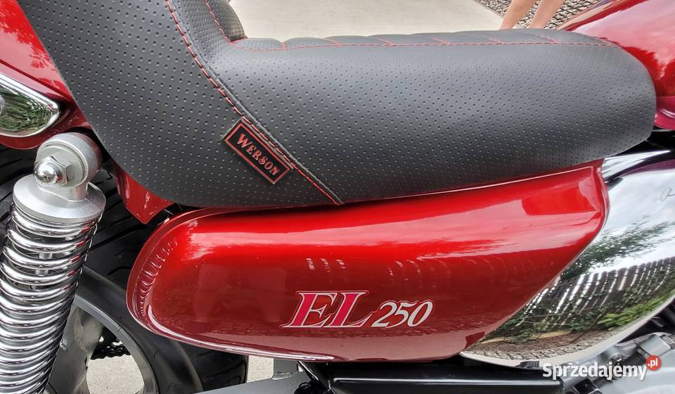 Piękny klasyk Kawasaki EL 250 mazowieckie Nieporęt