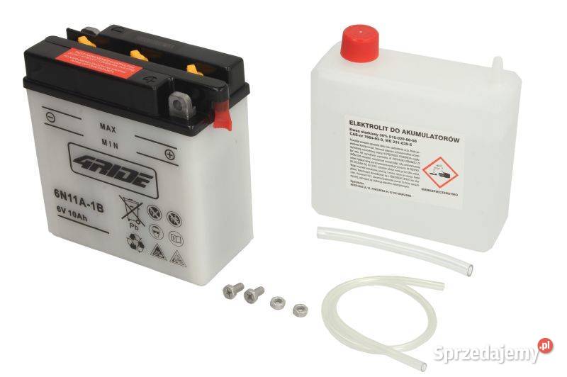 Akumulator motocyklowy 4 RIDE 6N11A1B 6V 11Ah Wrocław sprzedam
