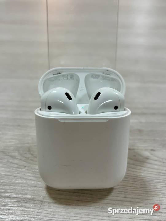 Słuchawki bezprzewodowe douszne Apple AirPods 2 warmińsko-mazurskie Elbląg