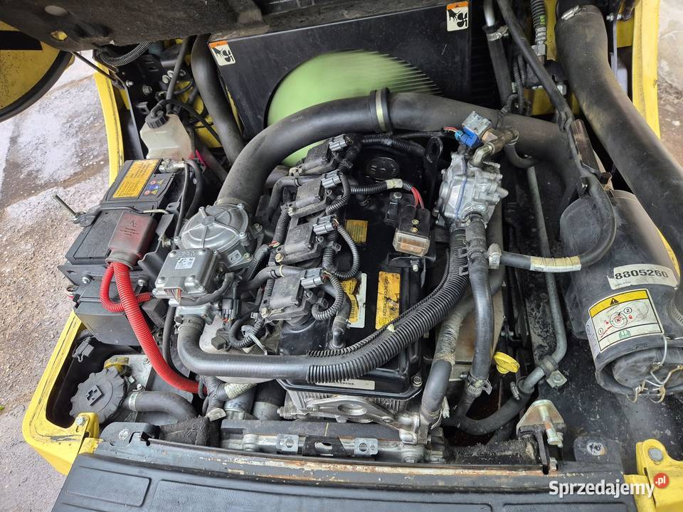 Hyster 3500 2016r 4 sekcje kabina wózek widłowy Motoryzacja Rybnik