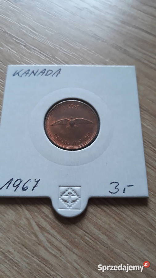 1 Cent Kanada 1967 r